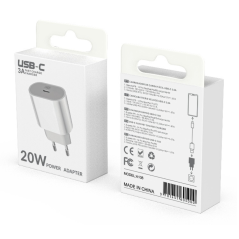 Adaptateur Secteur Type-C 20W PD - D-power A018/CH1200 - Blanc — D-power · Smarty Paris 18e