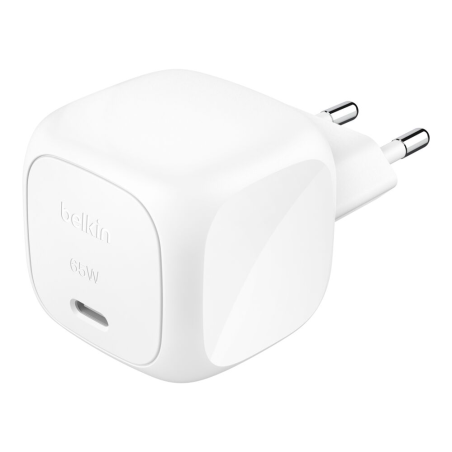 Adaptateur Secteur USB-C BELKIN Wall Charger 65W - WCA011KQWH — Belkin · Smarty Paris 18e