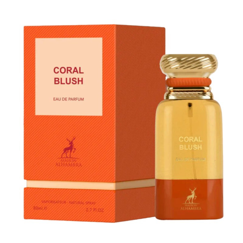 Eau de parfum Maison Alhambra Coral Blush – Femme 80 ml