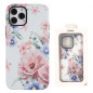 Coque de protection double marbrée Mayline pour iPhone – Rose Coque de protection double marbrée Mayline pour iPhone – Rose