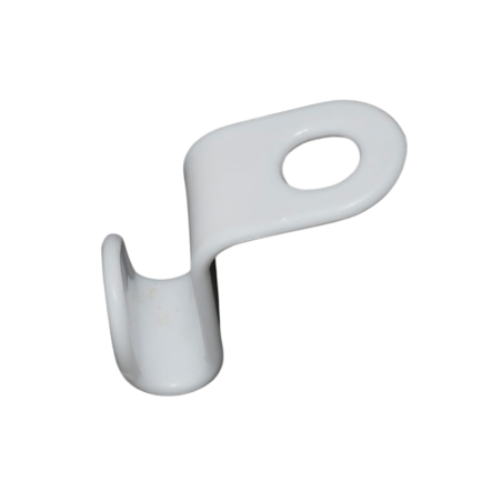 crochets de cintre pour vêtements 4.4x1.9 cm - Blanc
