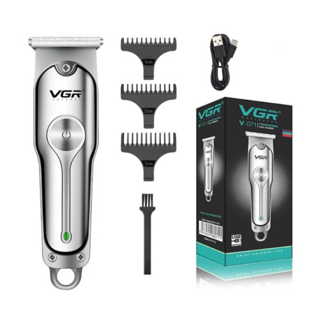 Tondeuse à cheveux électrique VGR V-071 – Argent