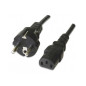 PC/Monitor Power Cable LinQ EU2A - 1.6 m Black PC/Monitor Power Cable LinQ EU2A - 1.6 m Black