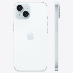 iPhone 15 Plus 128 Go Bleu (Batterie 100% - TVA Sur Marge)* - Reconditionné Garanti 12 mois