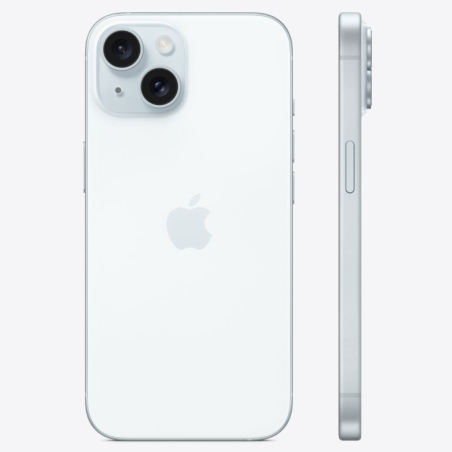 iPhone 15 Plus 128 Go Bleu (Batterie 100% - TVA Sur Marge)* - Reconditionné Garanti 12 mois