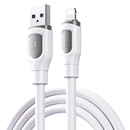 Câble USB / Lightning Charge Rapide 2.4A 5W REMAX Série Ruinay RC-C113 - 1M - Blanc — REMAX · Smarty Paris 18e