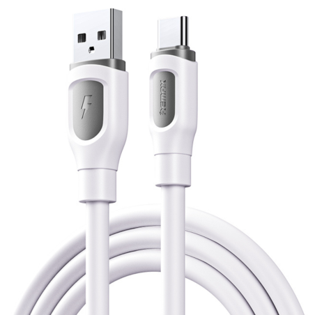 Câble USB / USB-C Charge Rapide 2.4A 5W REMAX Série Ruinay RC-C113 - 1M - Blanc — REMAX · Smarty Paris 18e