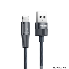 Câble USB / Lightning en Alliage de Zinc Tressé avec Charge Rapide 2.4A REMAX Infinity Series RC-C10… — REMAX · Smarty Paris 18e