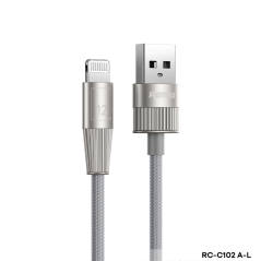 Câble USB / Lightning en Alliage de Zinc Tressé avec Charge Rapide 2.4A REMAX Infinity Series RC-C10… — REMAX · Smarty Paris 18e