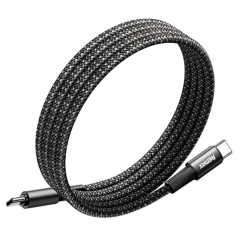 Câble Type-C / Lightning Tressé 30W avec rangement magnétique REMAX C02-CL - 1.2M — REMAX · Smarty Paris 18e