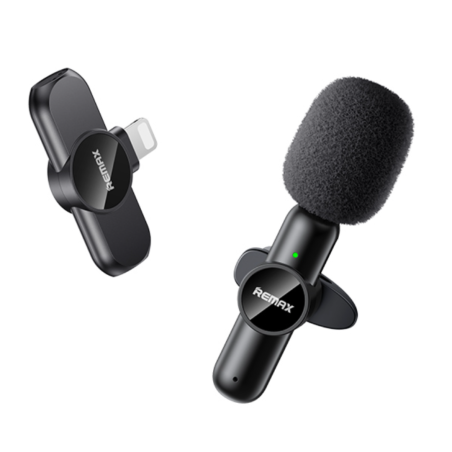 Microphone sans fil 80mAh pour diffusion en direct en tête-à-tête Série Ryusic REMAX K09 - Lightning… — REMAX · Smarty Paris 18e