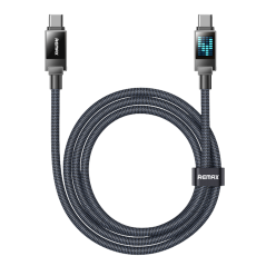 Câble C-L Lightning en Alliage Zinc avec Charge Rapide 30W REMAX Lumières de Défilement CB09(C-L) - … — REMAX · Smarty Paris 18e