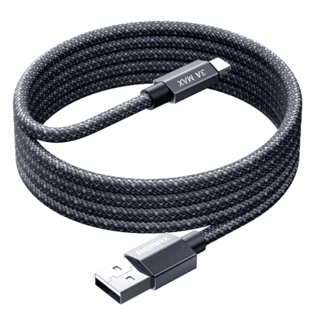 Câble A-L Lightning 3A Lumière en Alliage d'aluminium tressé avec Charge Rapide REMAX CB01(A-L) - 1.… — REMAX · Smarty Paris 18e
