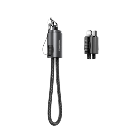Type-C / Lightning 30W en Alliage de Zinc avec Corde Suspendue Tressé REMAX C5(C-L) - 0.2 M — REMAX · Smarty Paris 18e