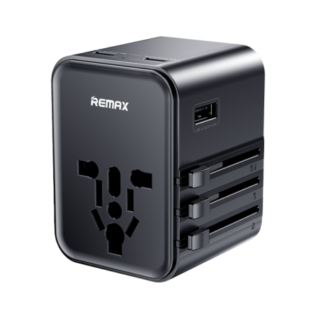 Chargeur de Voyage Multifonction Explorer CM02 REMAX - Noir — REMAX · Smarty Paris 18e