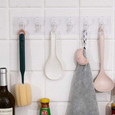 No-Drill Corner Hook ECO – Clear