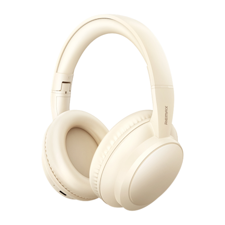 Casque Sans Fil Pliable 3 Modes REMAX RB-100HB - Beige — REMAX · Smarty Paris 18e