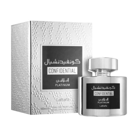 Eau de Parfum Lattafa Confidential Platinum - | Smarty Paris
