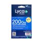 Carte SIM prépayée Lyca Mobile – illimité + 200 Go France / 16 Go Europe