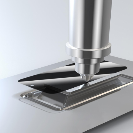 Verre Trempé Devia Van série Plein Ecran Anti - regard pour iPhone 16 Pro Max (avec outil d'assistan… — Devia · Smarty Paris 18e