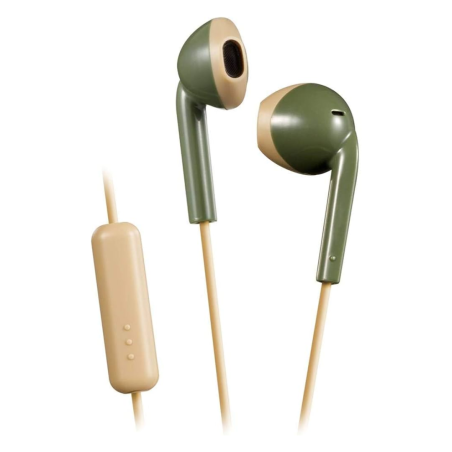 Ecouteurs Filaires JVC HA-F19M-GC Kaki/Beige — JVC · Smarty Paris 18e