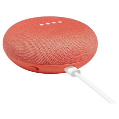 Enceinte intelligente Google Home Mini GA00217 - Rouge — Google · Smarty Paris 18e