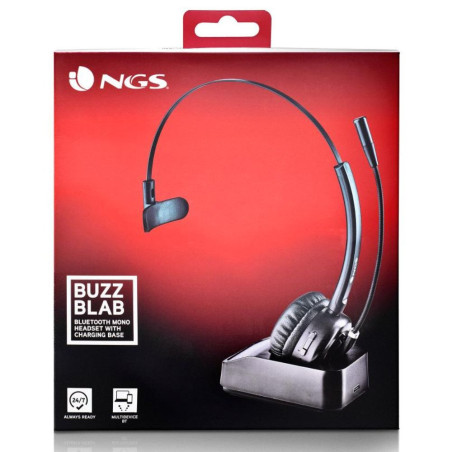 Casque Sans Fil NGS BUZZ BLAB Avec Microphone pour Bureau/Centre d'appels - Noir — NGS · Smarty Paris 18e