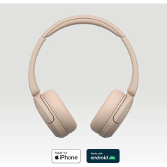 Casque Bluetooth Sony WH-CH520 Beige — Sony · Smarty Paris 18e