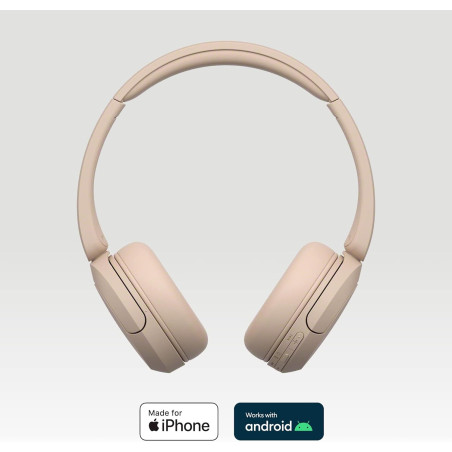 Casque Bluetooth Sony WH-CH520 Beige — Sony · Smarty Paris 18e