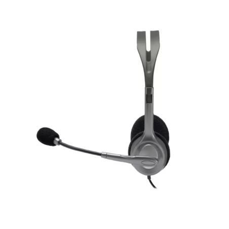 Casque Stéréo Filaire Jack 3.5mm Logitech H111 - Noir — Logitech · Smarty Paris 18e