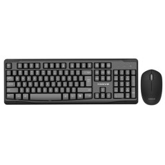 Set Souris et Clavier sans Fil XSSIVE XSS-KMSET1 - QWERTY - Noir — Accessoire · Smarty Paris 18e