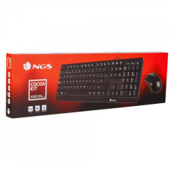 NGS COCOAKITFRENCH Wired Keyboard Mouse | Smarty