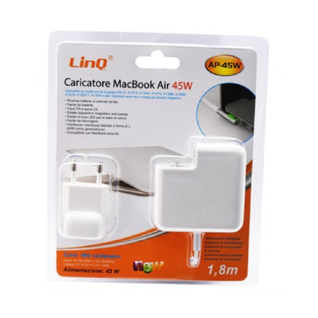 Adaptateur secteur MagSafe 45W LinQ AP-45W — LinQ · Smarty Paris 18e