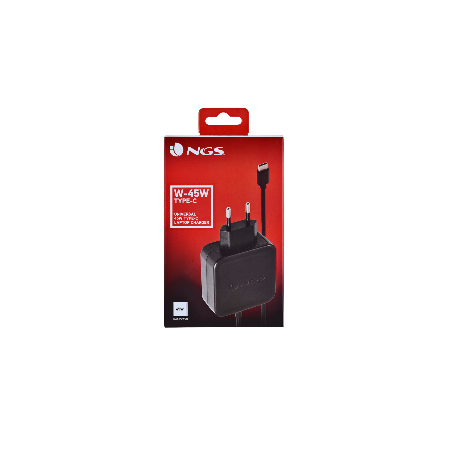 Chargeur Universel NGS 45 W Type-C pour Ordinateur Portable - Noir — NGS · Smarty Paris 18e