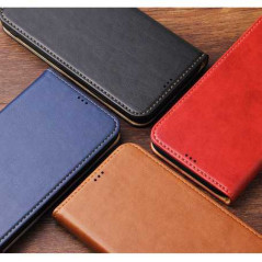 Étui Rabat Portefeuille En Cuir PU 2 en 1 (Ma | Smarty Paris