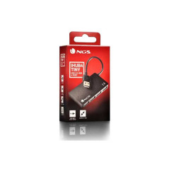 NGS iHub4 Tiny 4-Port USB Hub Black | Smarty