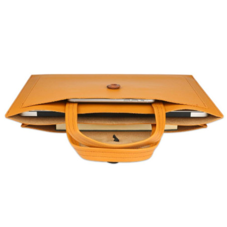 Sac en Similicuir pour Ordinateur Portable BINJK 15-16 Pouces - 3 Compartiments - Rouge — BINJK · Smarty Paris 18e