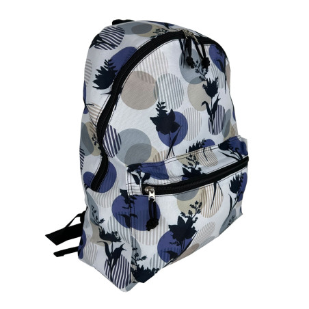Sac à dos à imprimés - Blanc — Accessoire · Smarty Paris 18e
