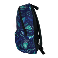 Sac à dos à imprimés - Bleu — Accessoire · Smarty Paris 18e