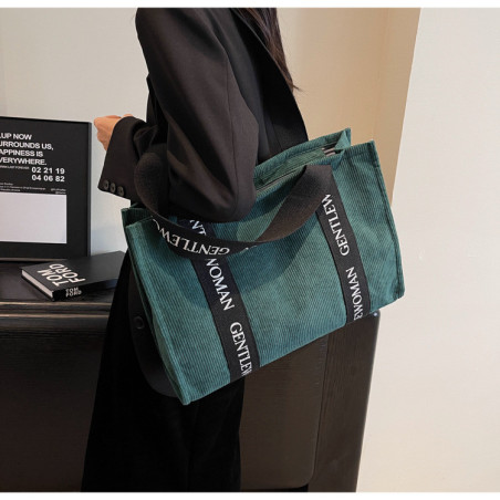 Sac fourre-tout 29*43*14cm - Vert — ECO · Smarty Paris 18e