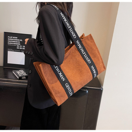 Sac fourre-tout 29*43*14cm - Brun — ECO · Smarty Paris 18e