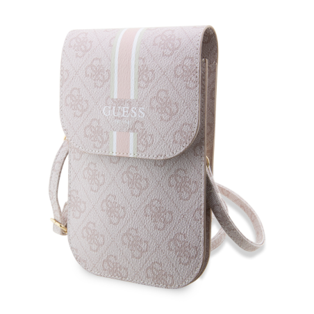 Pochette pour téléphone portable 4G Stripes Guess GUWBP4RPSP – Rose — Accessoire · Smarty Paris 18e