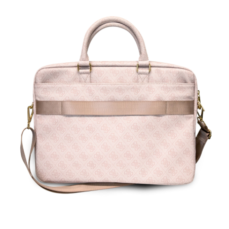 Housse pour ordinateur PU 4G Big Logo avec compartiment extérieur Guess GUCB15G4GFPI – 15" Rose — Accessoire · Smarty Paris 18e
