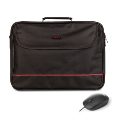 Ensemble de Sac pour Ordinateur Portable et Souris Sans Fil Fog Black 15.6" - NGS MASTERKITBLACK - Noir — NGS · Smarty Paris 18e