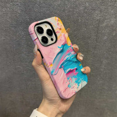 Coque de Protection Magnétique Double Couche - Peinture à l'huile en couleur — ECO · Smarty Paris 18e