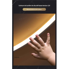 Horloge Murale LED - Lumière du Temps - 50x10 | Smarty Paris