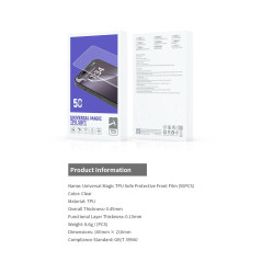 Film de protection avant souple en UV magique (20 pièces) — Devia · Smarty Paris 18e