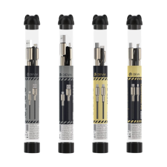 Câbles En Alliage De Zinc - Devia Série Bubble Fish 4 en 1 (20 pièces) — Devia · Smarty Paris 18e