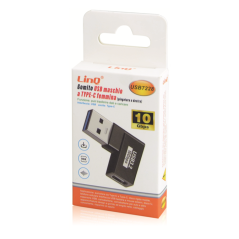 Adaptateur USB mâle vers TYPE-C femelle LinQ USB7228 — LinQ · Smarty Paris 18e