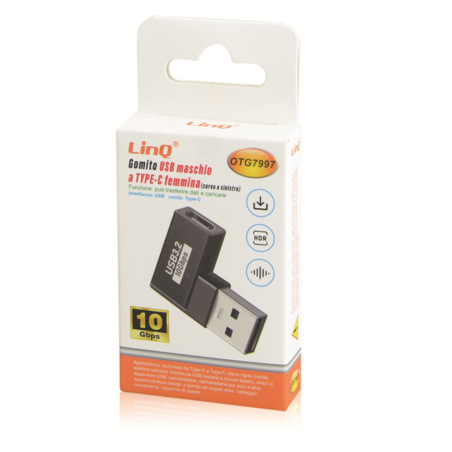 Adaptateur USB mâle vers TYPE-C femelle OTG7997 — LinQ · Smarty Paris 18e